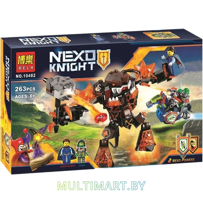 Конструктор Bela Nexo Knights 10482 Инфернокс и захват королевы